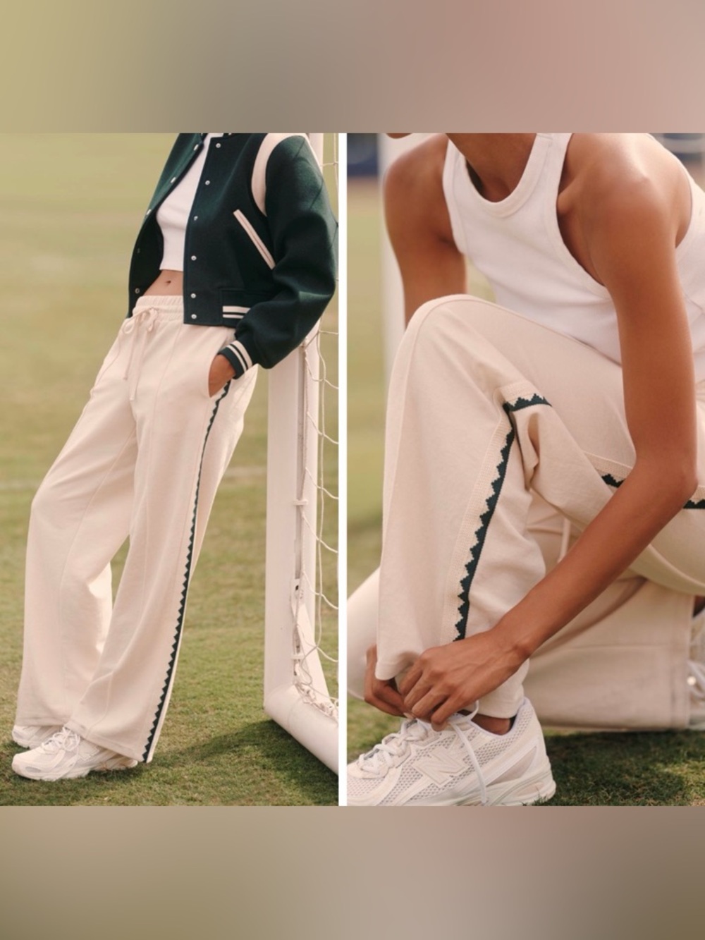 Anthropologie Daily Practice Side Strap Barrel Track Pants, Size XS
